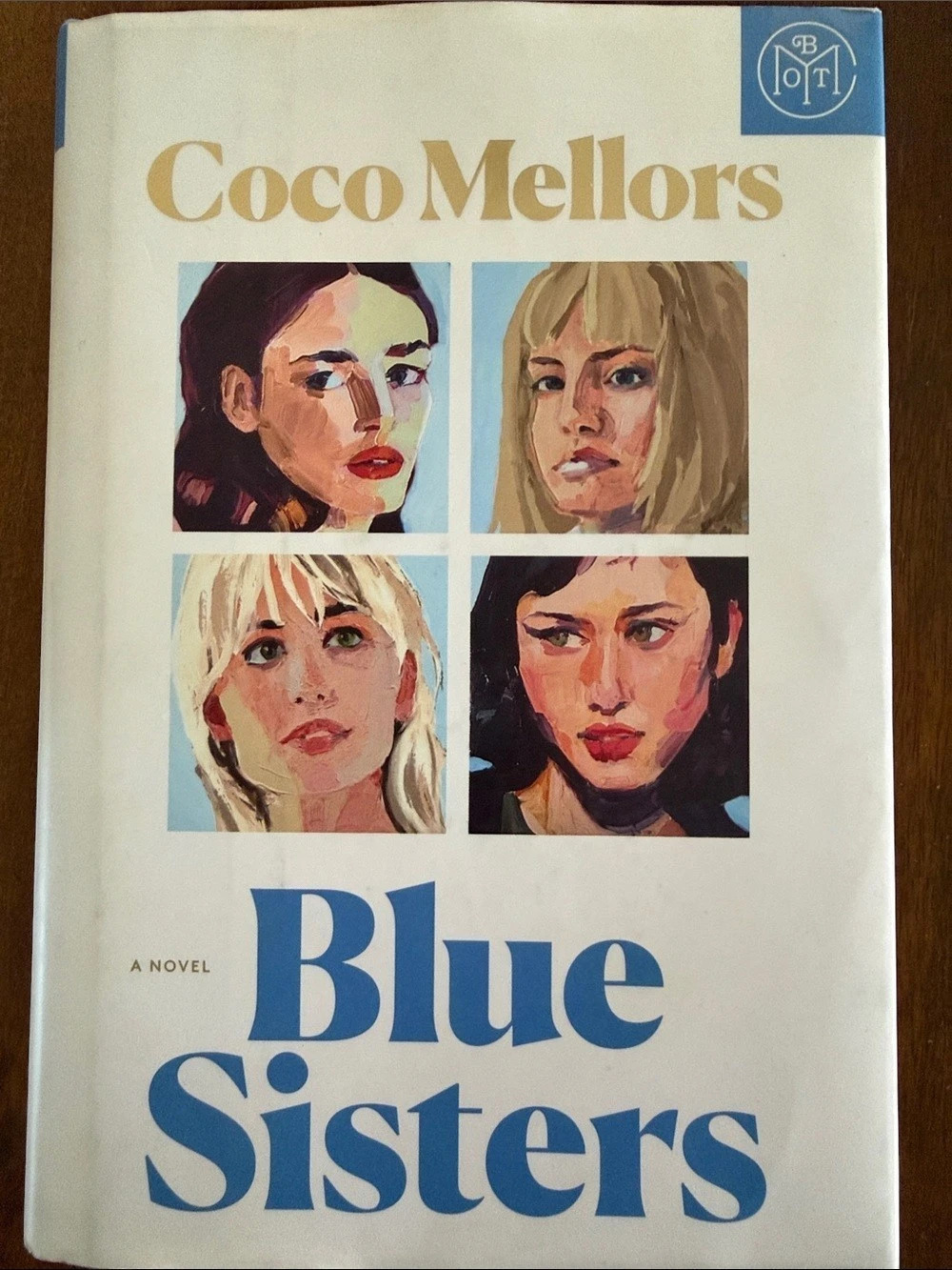 Ballantine Books Blue Sisters Novel Hardcover Blue Like New
